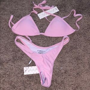 Boutine Los Angeles dusty pink bikini